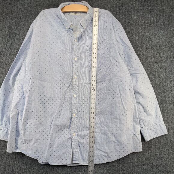 Hawker Rye Men's Stretch Oxford Button Up Shirt Multi 3XL Stripe - Picture 11 of 13